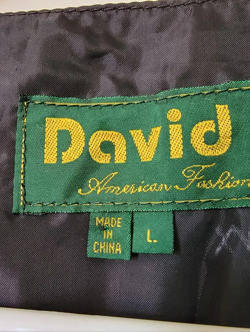 Vintage David American Fashion 90's Patchwork Vest Mixed Media Plaid Suede Sz L